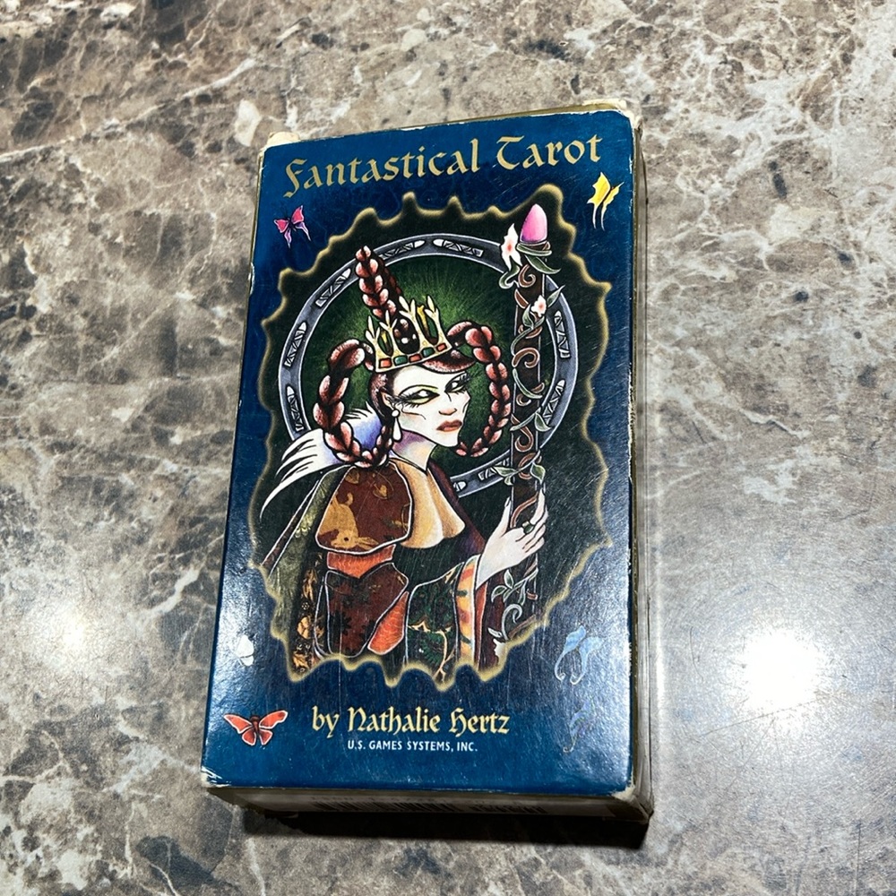 Fantastical Tarot Card Deck OOP 1999 original artwork Nathalie Hurtz divination